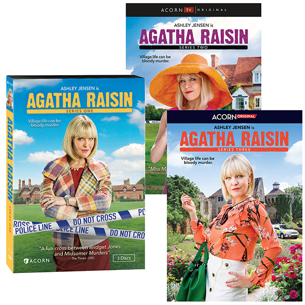 Product image for Agatha Raisin Seasons 1-3 DVD